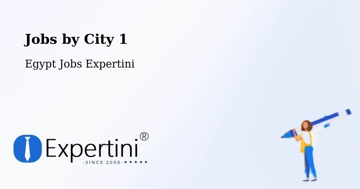 City Jobs in Egypt - Expertini